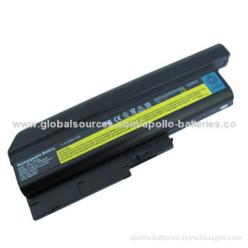 Laptop battery, 9 cells, 10.8V 7200mAh for IBM ThinkPad R60, R60e, T60, T60p, Z60m, Z61e, Z61m, Z61p